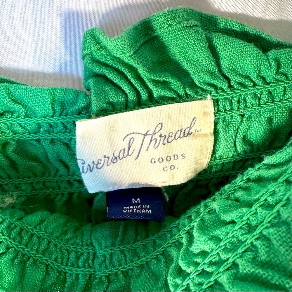 Universal Thread Green Sleeveless Button-Down Dre… - image 6